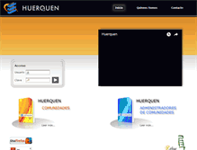 Tablet Screenshot of huerquen.cl